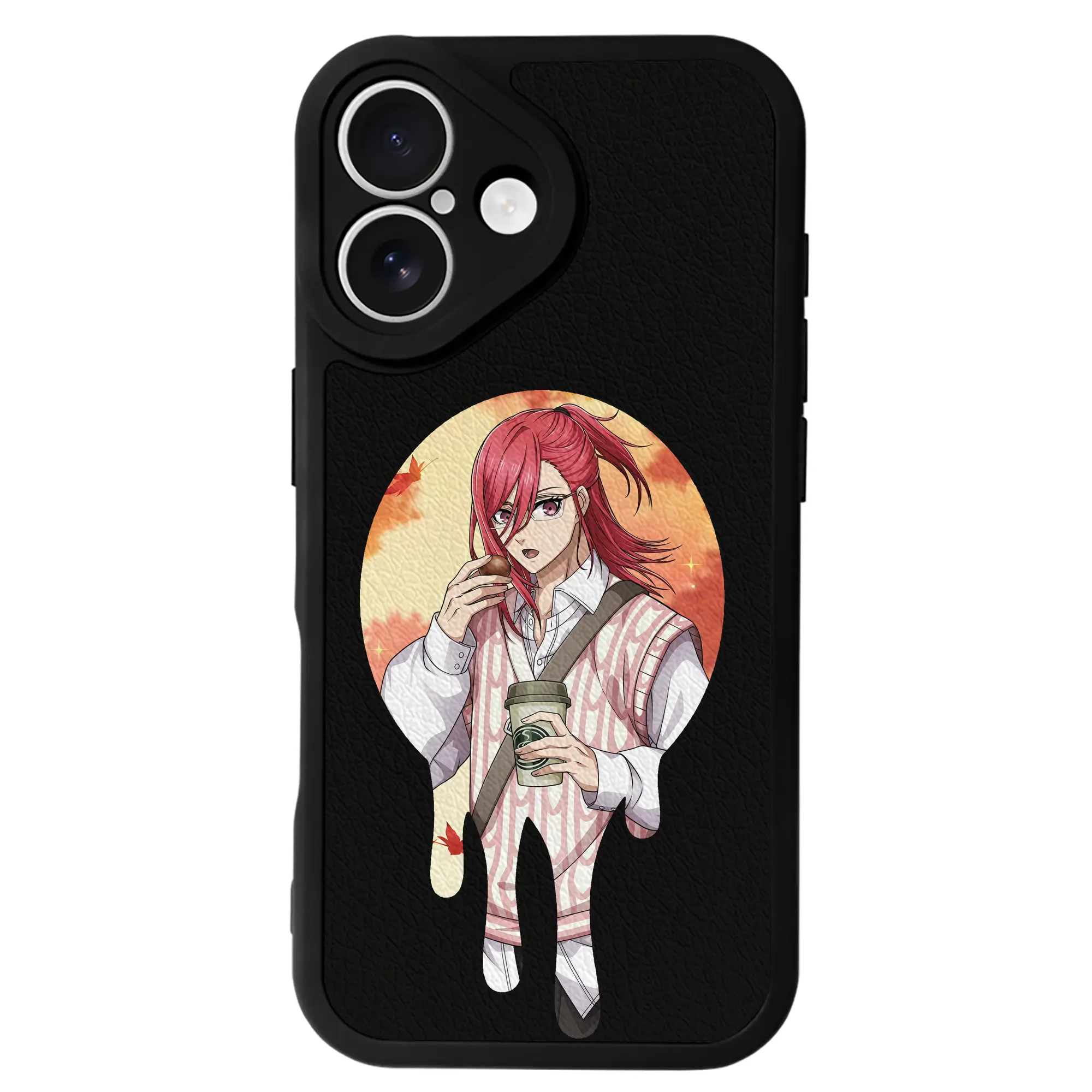 ブルーロック グッズ 千切 豹馬 - IPhone 16シリーズ対応 ・ シリコンスマホケース ・ レザー調 ・ 高精度フィット ・ 耐衝撃 ・ ワイヤレス充電対応 ・ 精密カット